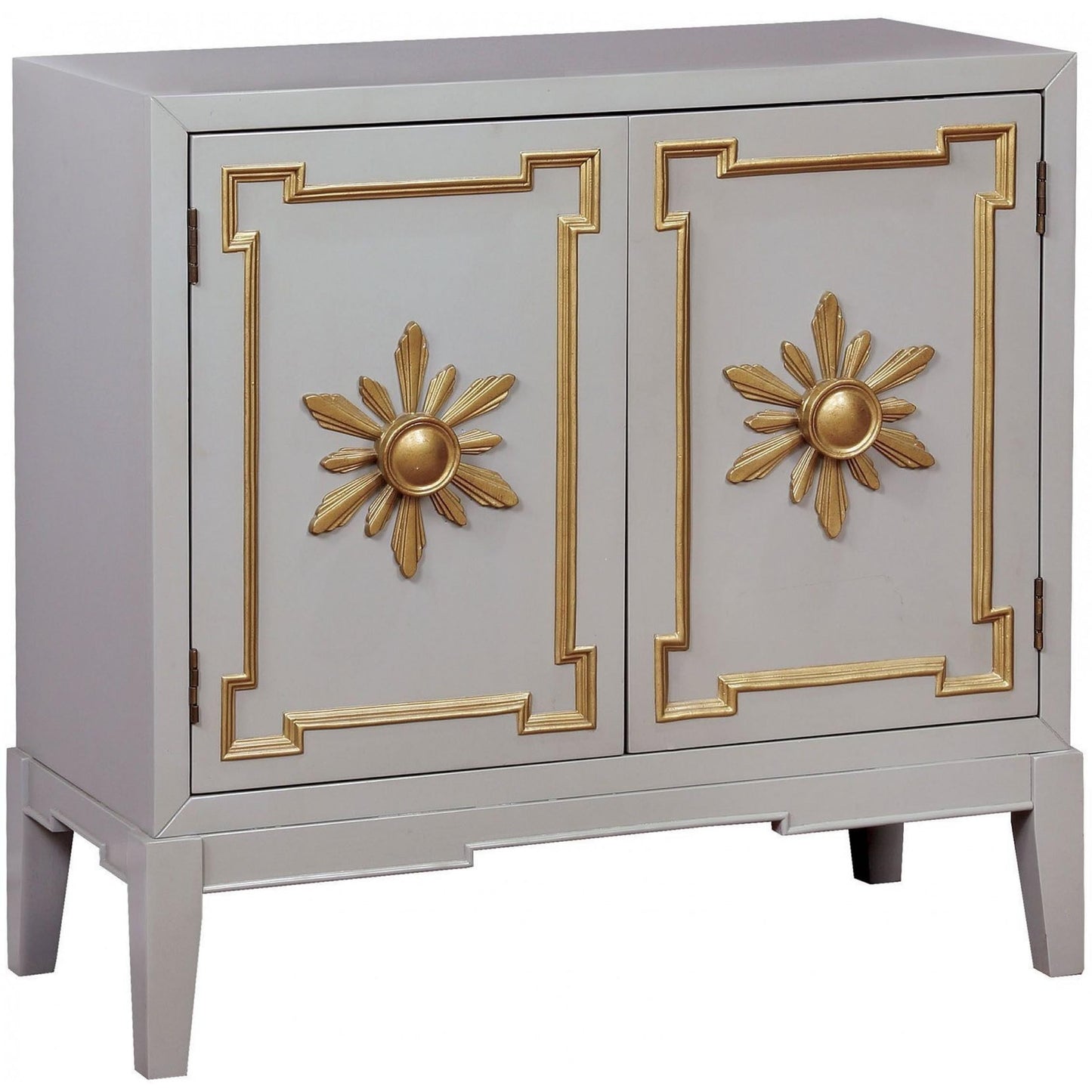  Furniture of America Accent Cabinets Chests CM-AC304GY IMAGE 1