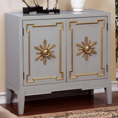  Furniture of America Accent Cabinets Chests CM-AC304GY IMAGE 2