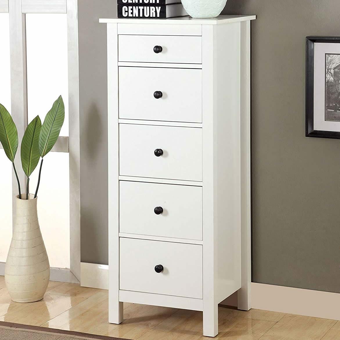  Furniture of America Accent Cabinets Chests CM-AC119WH IMAGE 2