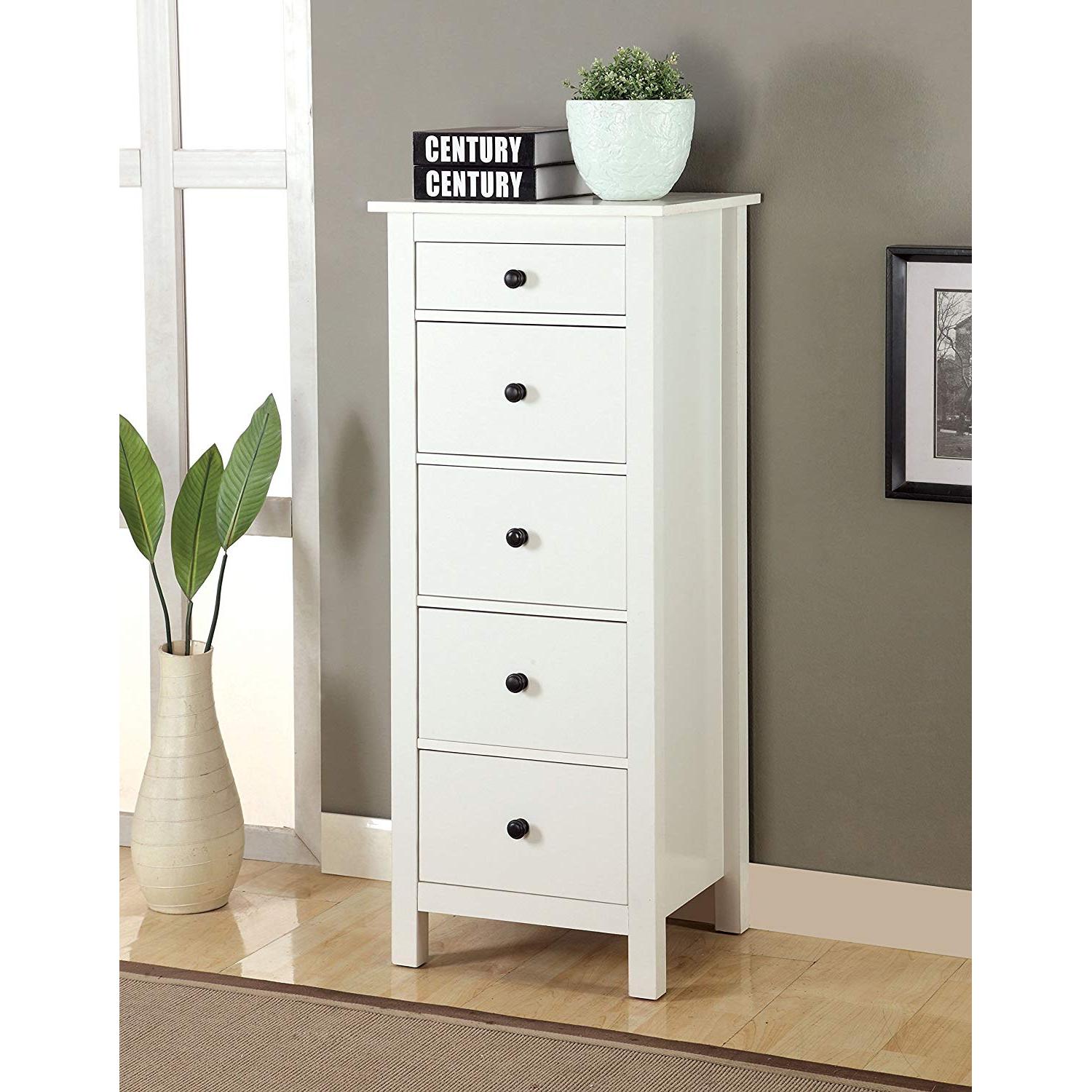  Furniture of America Accent Cabinets Chests CM-AC119WH IMAGE 3