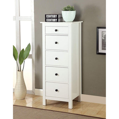  Furniture of America Accent Cabinets Chests CM-AC119WH IMAGE 3