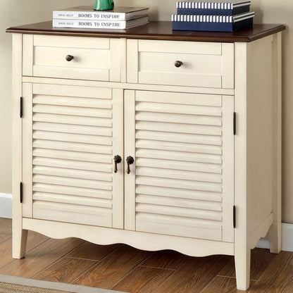  Furniture of America Accent Cabinets Cabinets CM-AC131WH IMAGE 1