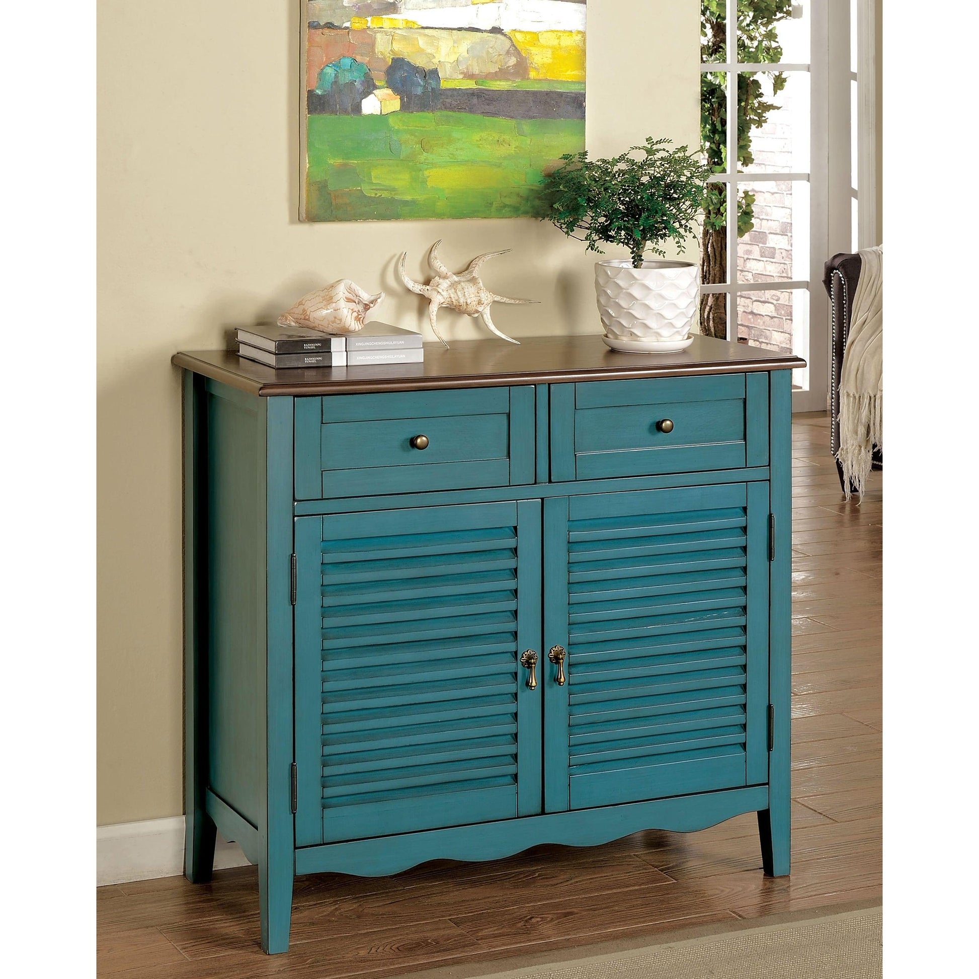  Furniture of America Accent Cabinets Cabinets CM-AC131BL IMAGE 5