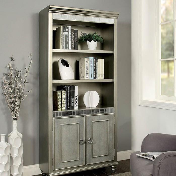  Furniture of America Bookcases 3-Shelf CM-DK908S IMAGE 1