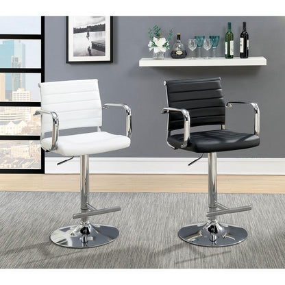  Furniture of America Sedona Adjustable Height Stool CM-BR6463WH IMAGE 4