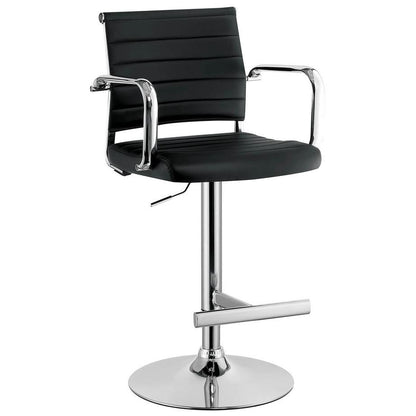  Furniture of America Sedona Adjustable Height Stool CM-BR6463BK IMAGE 1