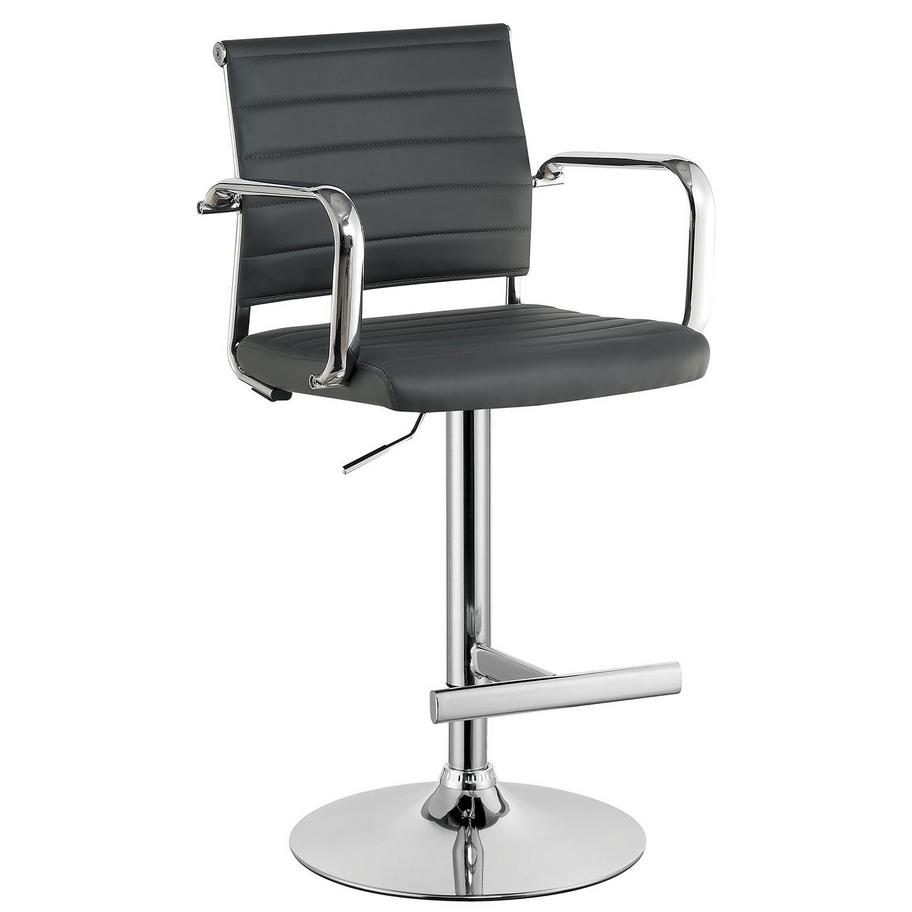  Furniture of America Sedona Adjustable Height Stool CM-BR6463GY IMAGE 1