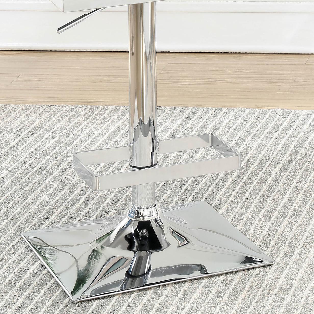  Furniture of America Orjan Adjustable Height Stool CM-BR6462BK IMAGE 4