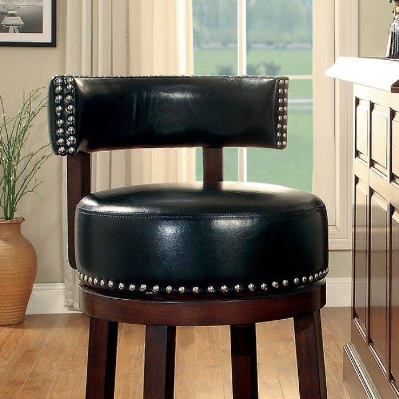  Furniture of America Shirley Pub Height Stool CM-BR6251BK-29-2PK IMAGE 2