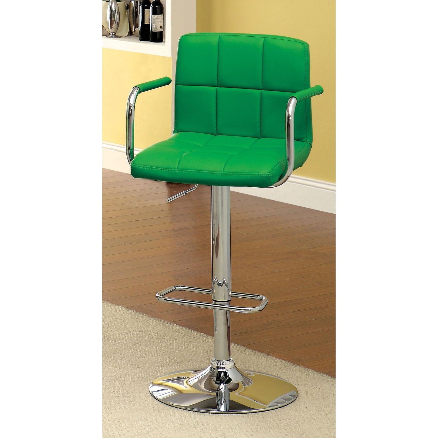  Furniture of America Varvara Adjustable Height Stool CM-BR6917GR IMAGE 1