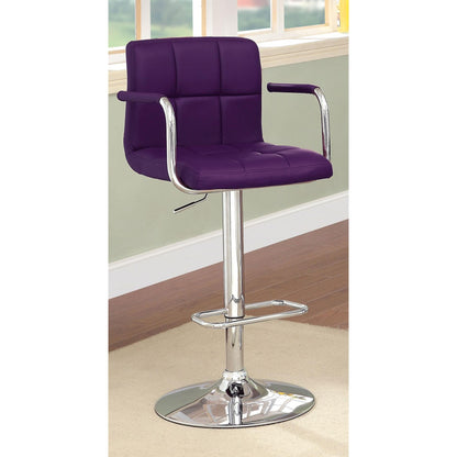  Furniture of America Varvara Adjustable Height Stool CM-BR6917PR IMAGE 1