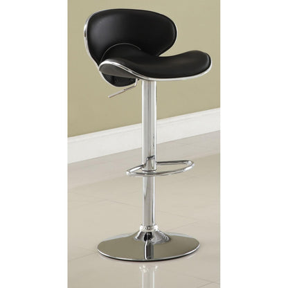  Furniture of America Kossi Adjustable Height Stool CM-BR6907BK IMAGE 1