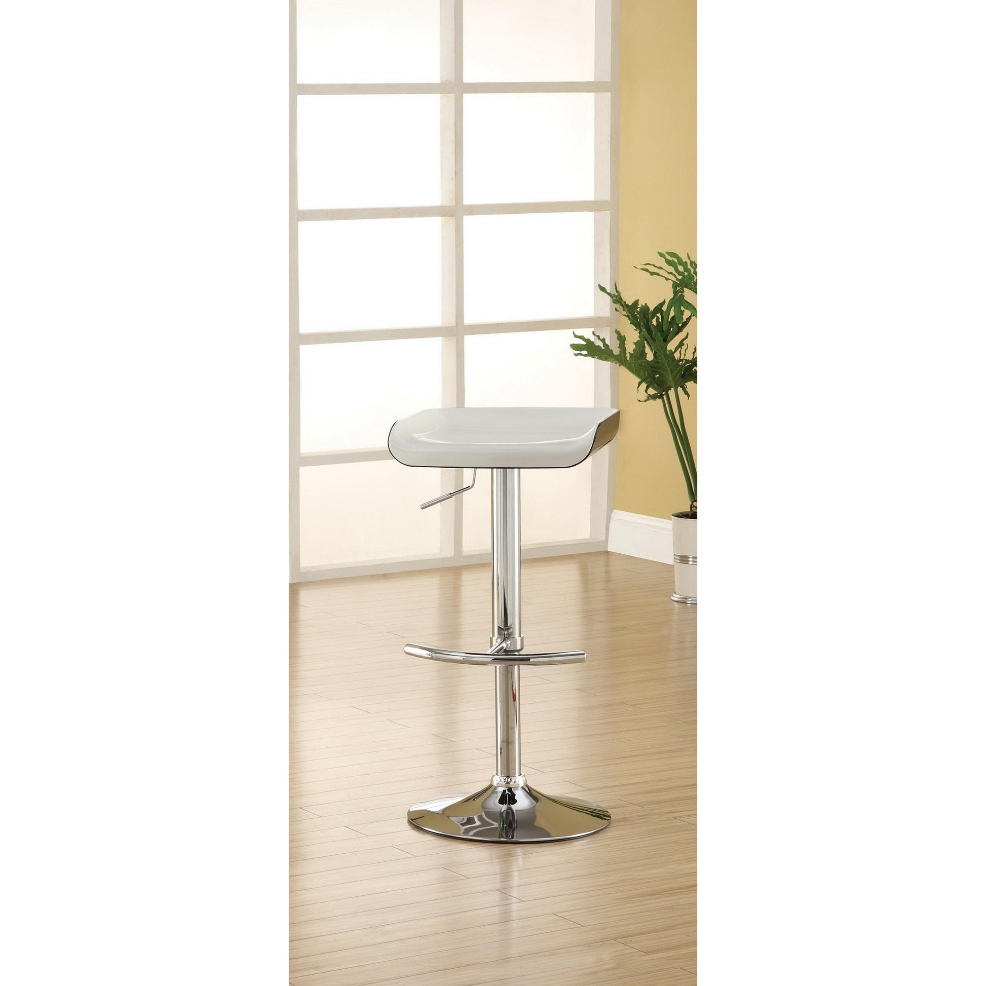  Furniture of America Odeska Adjustable Height Stool CM-BR6903GW-2PK IMAGE 2