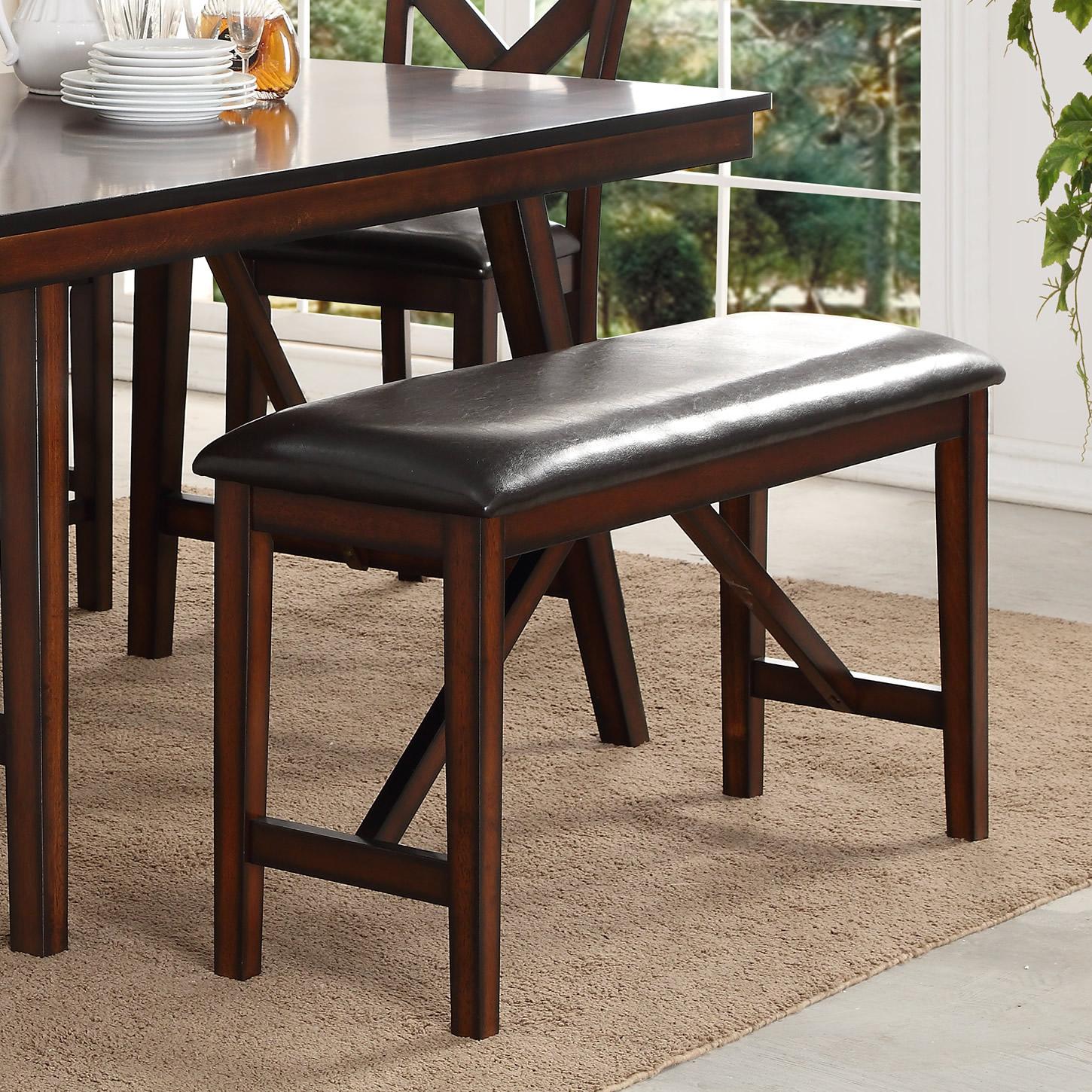  Crown Mark Vernon Counter Height Bench 2756-BENCH IMAGE 1