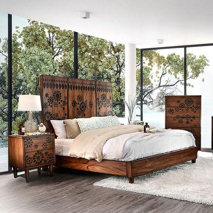  Furniture of America Amarantha King Panel Bed CM7362EK-BED IMAGE 1