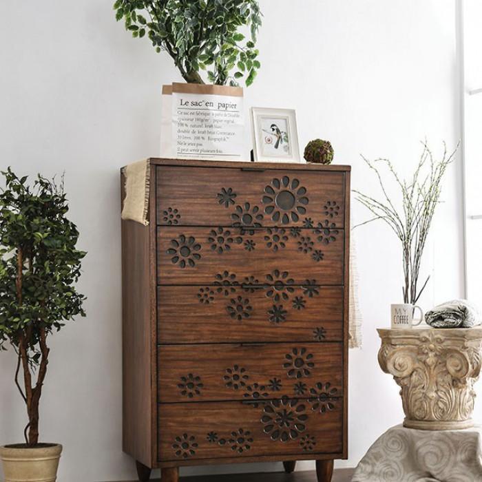  Furniture of America Amarantha 5-Drawer Chest CM7362C IMAGE 1