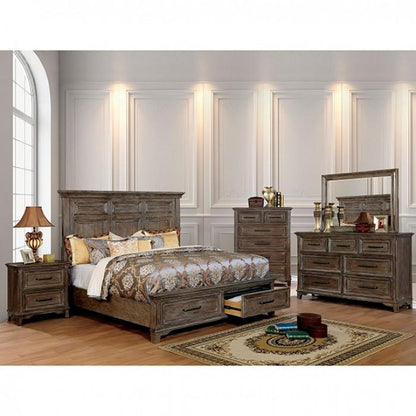  Furniture of America Oberon Queen Panel Bed with Storage CM7845Q-BED IMAGE 3