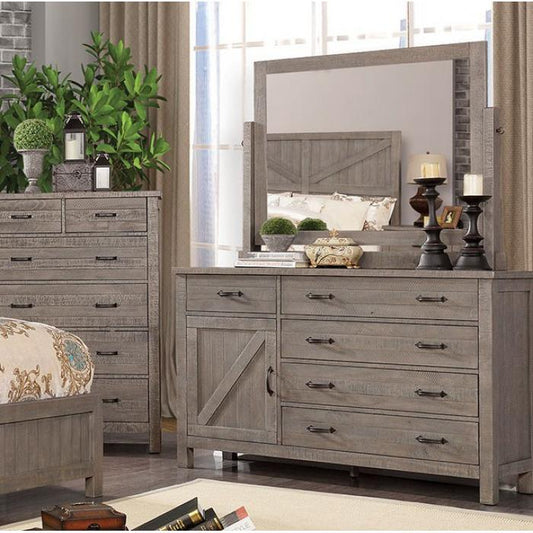  Furniture of America Brenna 6-Drawer Dresser CM7435GY-D IMAGE 1