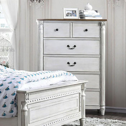  Furniture of America Hesperia 5-Drawer Chest CM7441C IMAGE 1