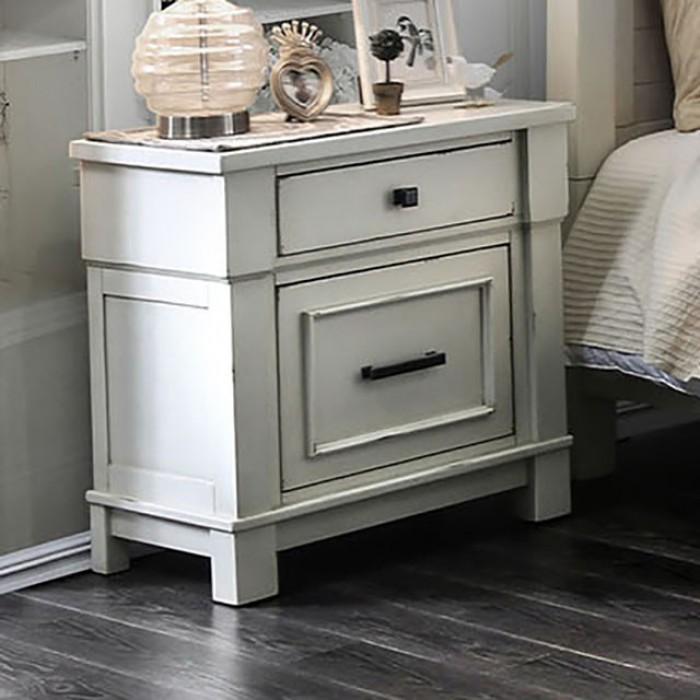  Furniture of America Daria 2-Drawer Nightstand CM7562N IMAGE 1