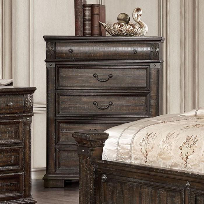  Furniture of America Genevieve 5-Drawer Chest CM7428C IMAGE 1