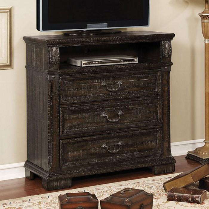  Furniture of America Genevieve 3-Drawer Media Chest CM7428TV IMAGE 1