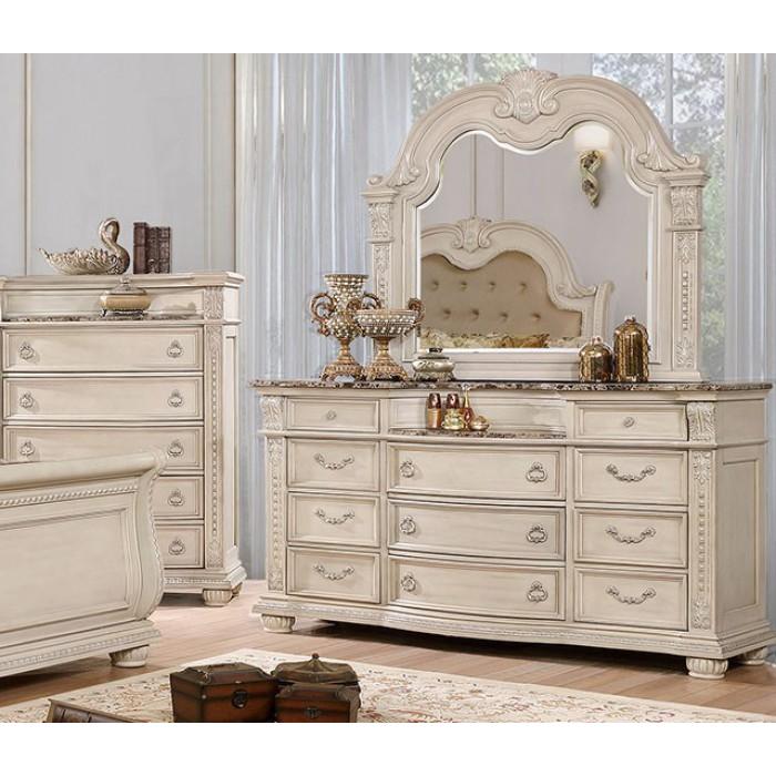  Furniture of America Ammanford Dresser Mirror CM7560M IMAGE 2