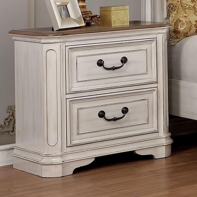  Furniture of America Pembroke 2-Drawer Nightstand CM7561N IMAGE 1