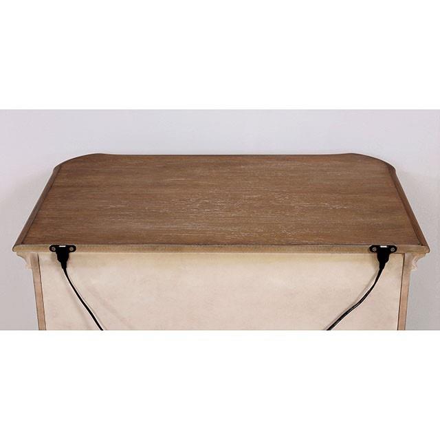  Furniture of America Pembroke 2-Drawer Nightstand CM7561N IMAGE 3