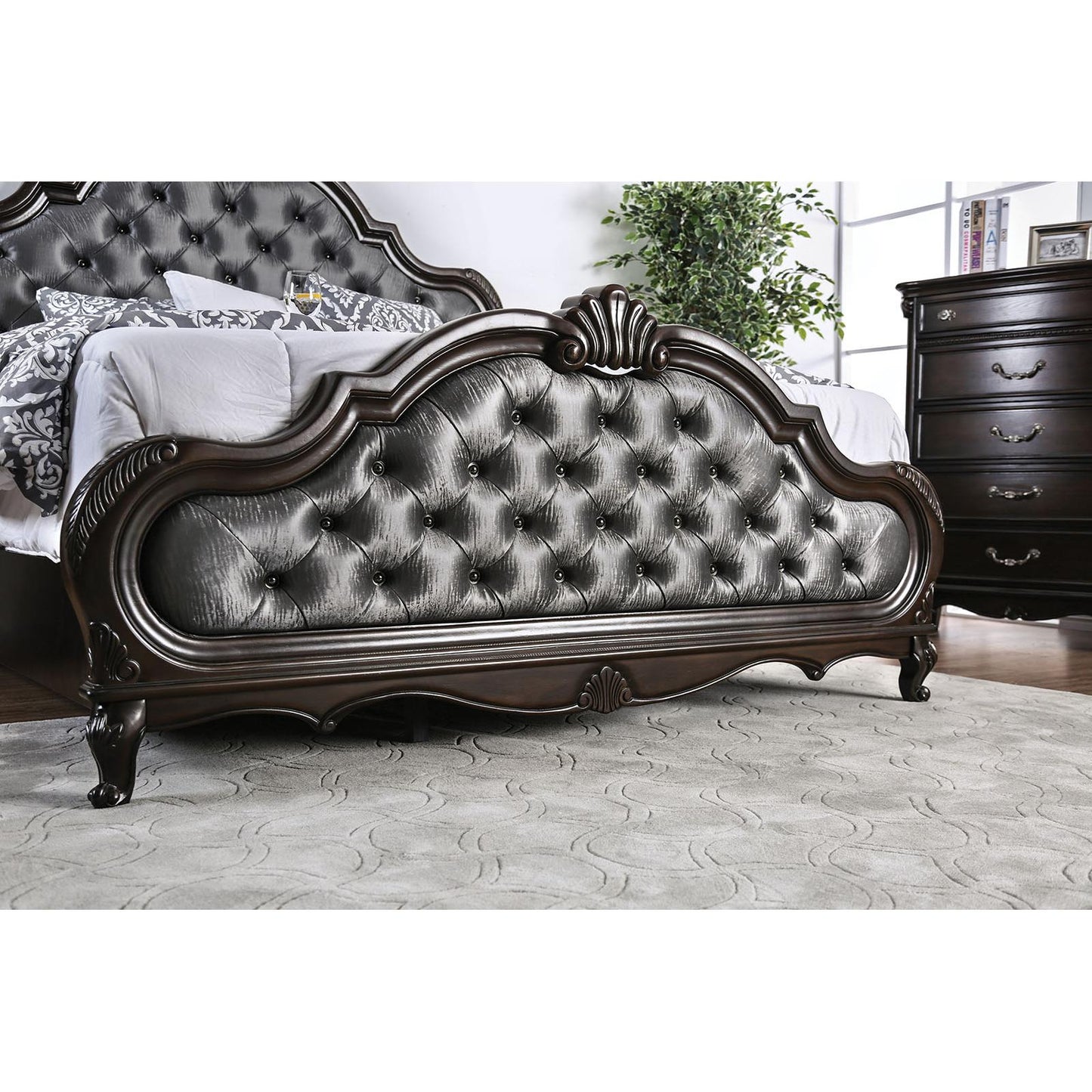  Furniture of America Bethesda King Bed CM7426EK-BED IMAGE 2