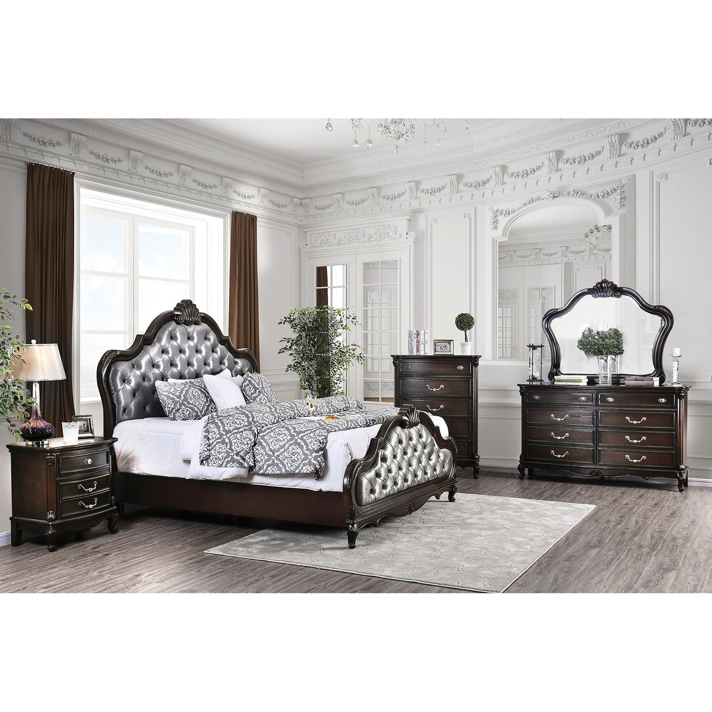  Furniture of America Bethesda King Bed CM7426EK-BED IMAGE 5