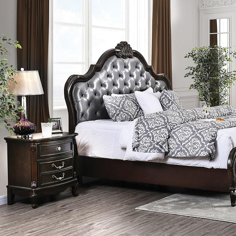  Furniture of America Bethesda 3-Drawer Nightstand CM7426N IMAGE 3
