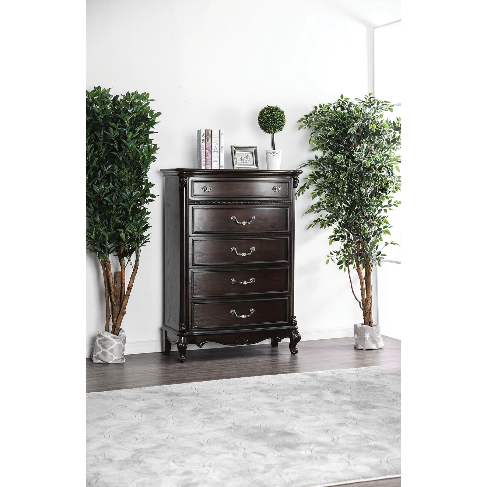  Furniture of America Bethesda 5-Drawer Chest CM7426C IMAGE 2