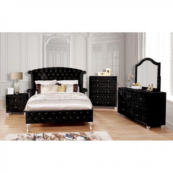  Furniture of America Alzire CM7150BK-Q Queen Bed IMAGE 2