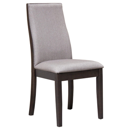 Coaster Furniture Spring Creek 106583 Upholstered Dining Chair - Taupe (Set of 2) IMAGE 1