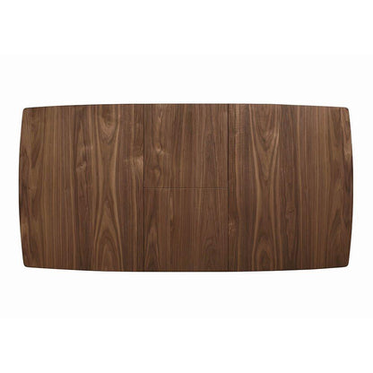  Coaster Furniture Alfredo 108080 63-inch Extension Leaf Dining Table - Natural Walnut IMAGE 3