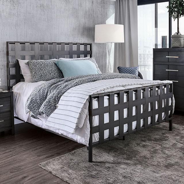  Furniture of America Earlgate Full Metal Bed CM7758F IMAGE 1