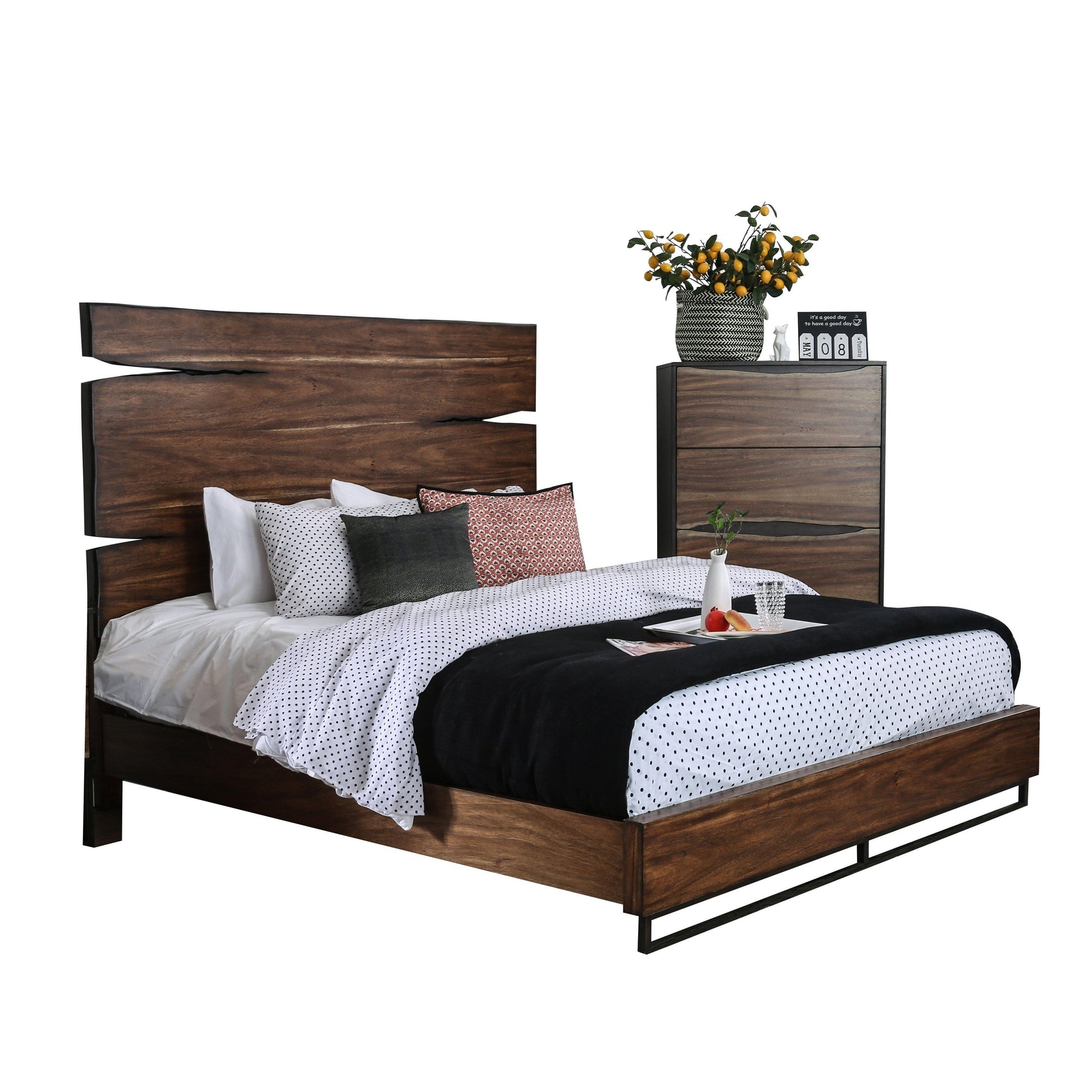 Furniture of America Fulton California King Panel Bed CM7363CK-BED IMAGE 2