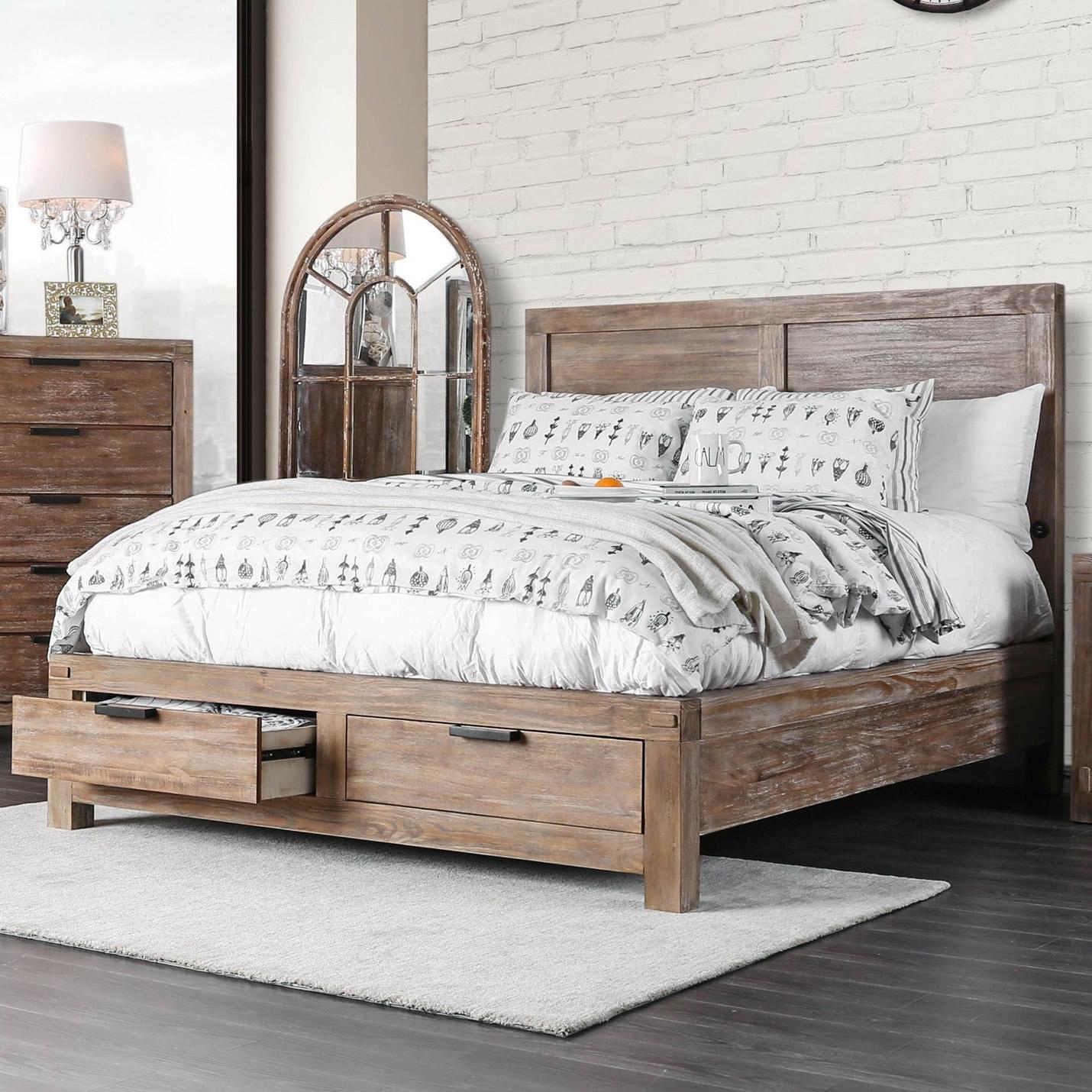  Furniture of America Wynton CM7360CK California King Bed IMAGE 1