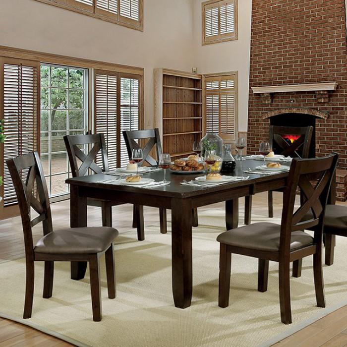  Furniture of America Josie Dining Table CM3857T IMAGE 1