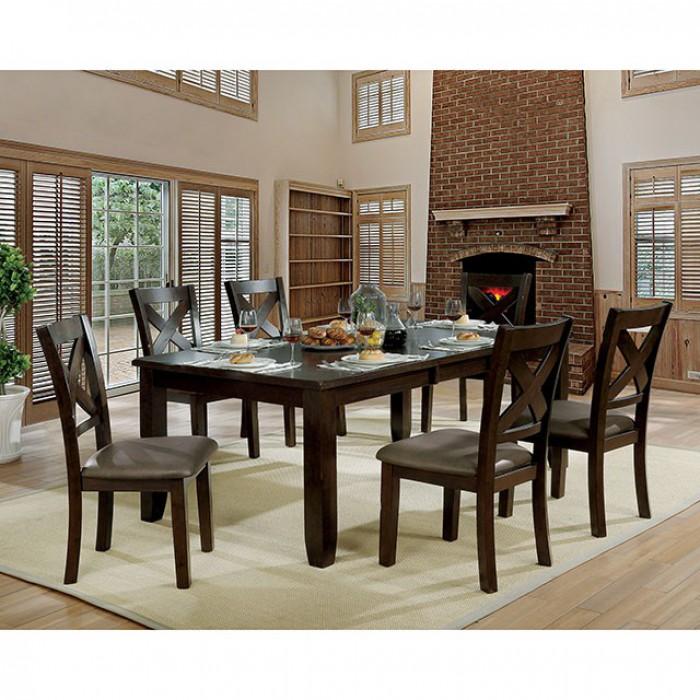  Furniture of America Josie Dining Table CM3857T IMAGE 2
