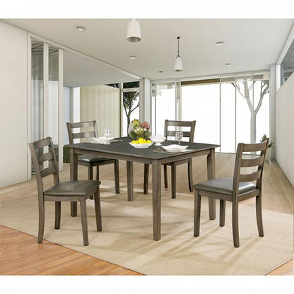  Furniture of America Marcelle 5 pc Counter Height Dinette CM3028T-5PK IMAGE 1