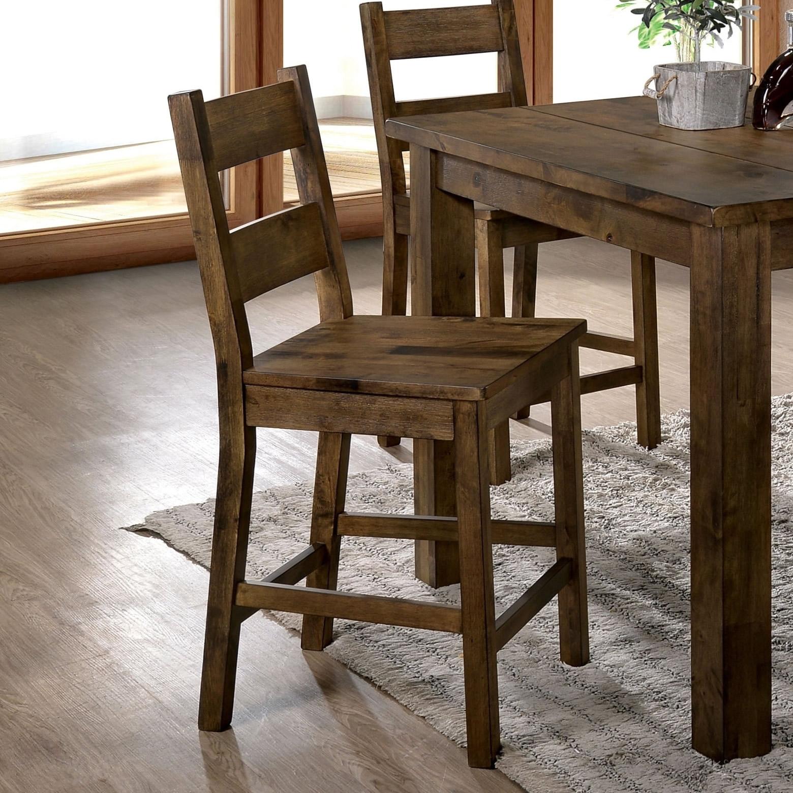  Furniture of America Kristen CM3060PC-2PK Counter Height Side Chair IMAGE 2