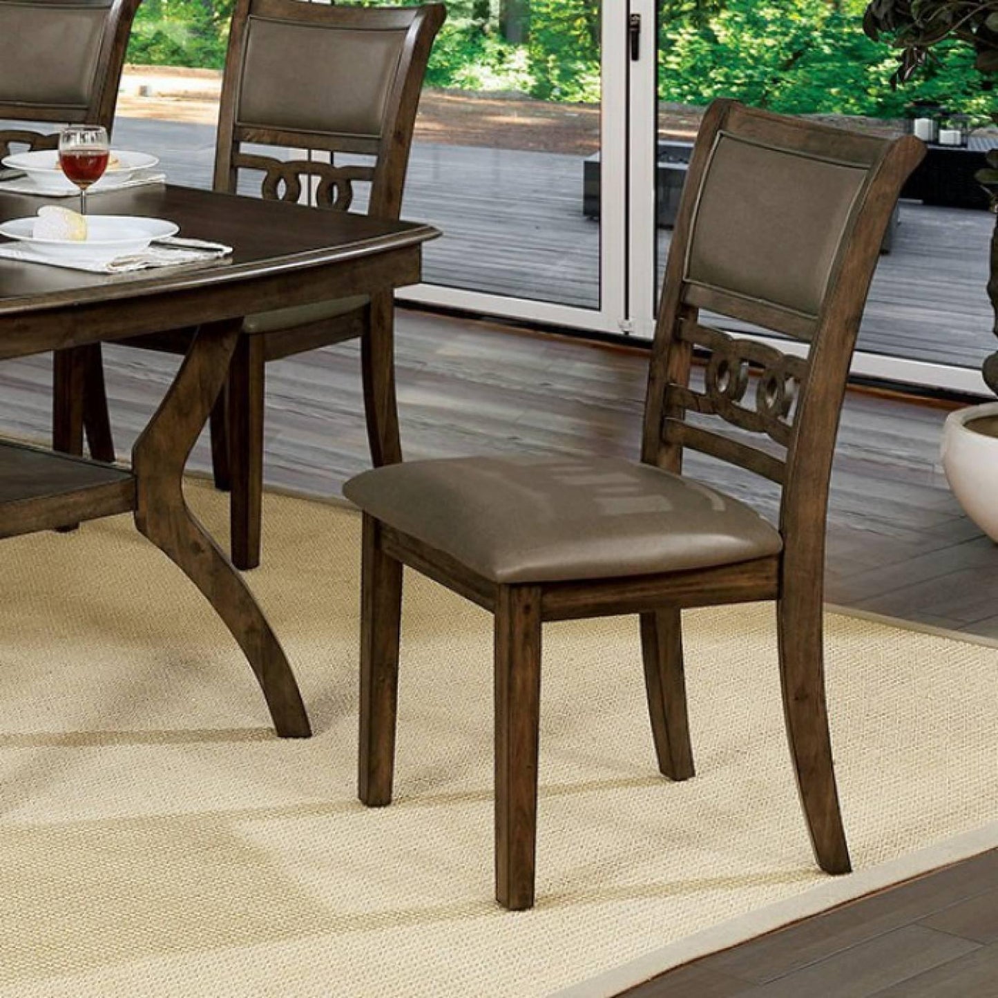  Furniture of America Holly Dining Chair CM3023SC-2PK IMAGE 1