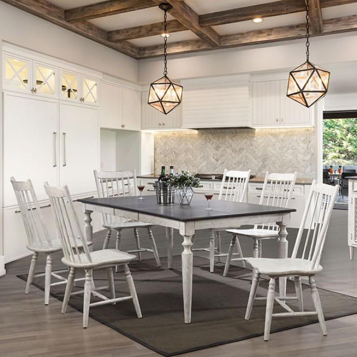  Furniture of America Ann Lee Dining Table CM3754T IMAGE 1