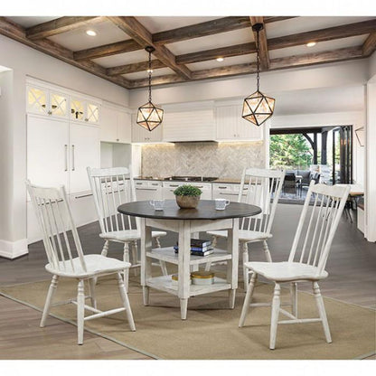  Furniture of America Round Ann Lee Dining Table CM3754RT IMAGE 2