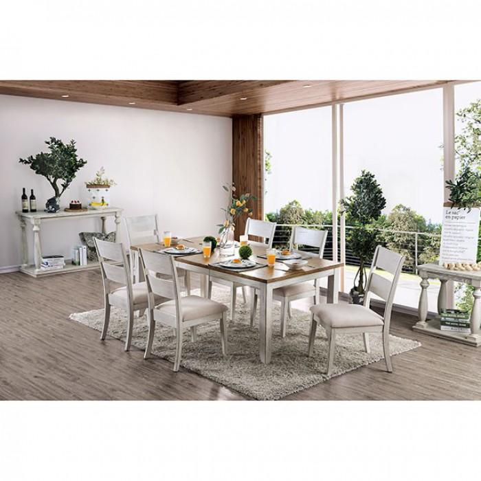  Furniture of America Bridgid Dining Table CM3858T IMAGE 2