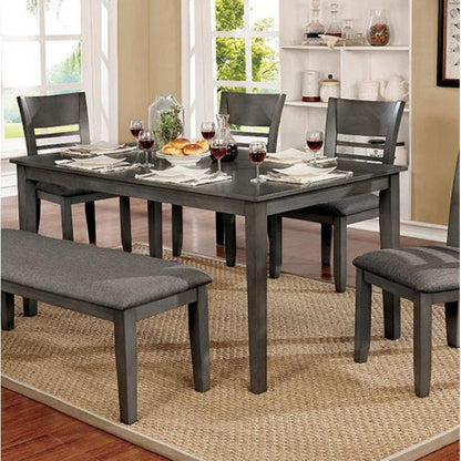  Furniture of America Hillsview Dining Table CM3916GY-T-60 IMAGE 1