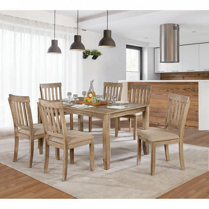  Furniture of America Kiara 7 pc Dinette CM3010T-7PK IMAGE 2