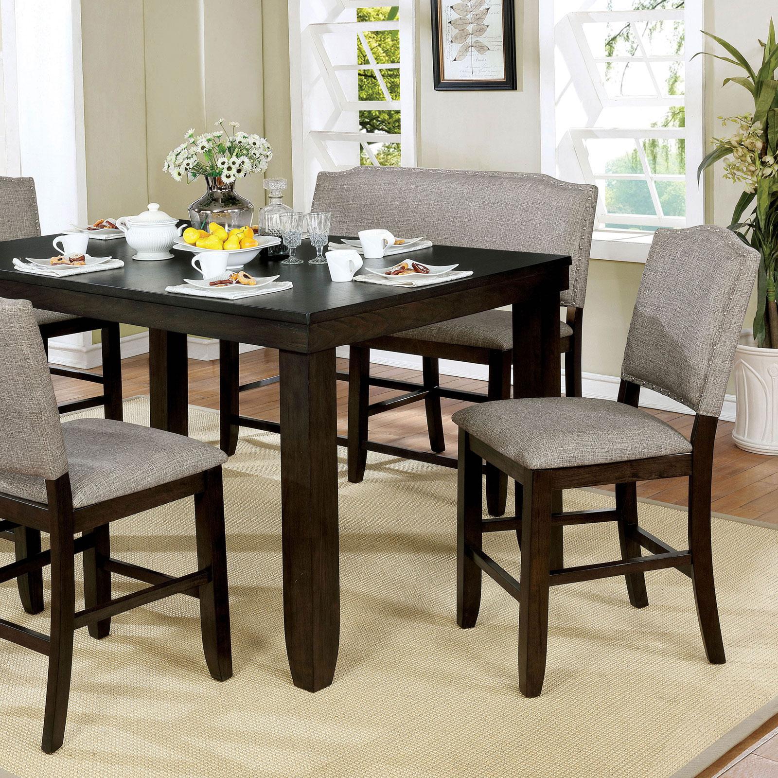  Furniture of America Teagan CM3911PT Counter Height Table IMAGE 2